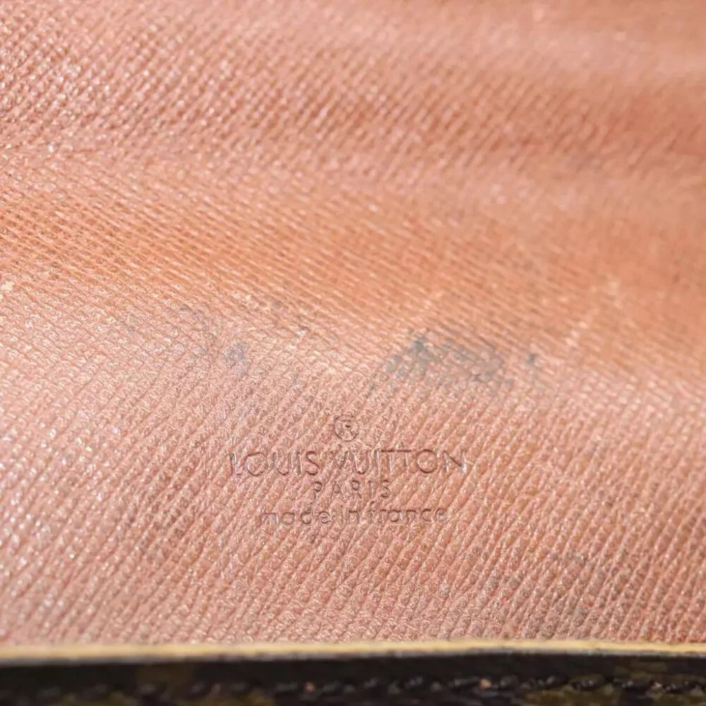 authenticity guaranteed LOUIS VUITTON Monogram Porte Documents